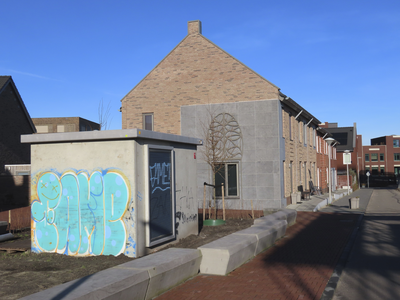 908826 Gezicht op de woningen Rijderhof 14-hoger aan de zuidzijde van de nieuwbouwbuurt Leeuwesteyn in de wijk Leidsche ...